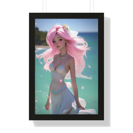 Eco-Conscious Mermaid Art Set with Sustainable Framing - Très Elite