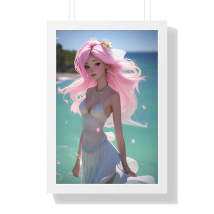 Eco-Conscious Mermaid Art Set with Sustainable Framing - Très Elite