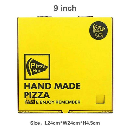 Eco-Conscious Pizza Delivery Boxes - Biodegradable Packaging for 6-12" Pies - Très Elite