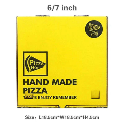 Eco-Conscious Pizza Delivery Boxes - Biodegradable Packaging for 6-12" Pies - Très Elite