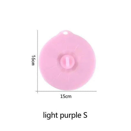 Eco-Conscious Silicone Lid Collection - Essential for Keeping Food Fresh and Waste-Free - Très Elite