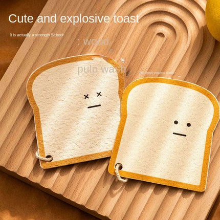 Eco-Conscious Wood Pulp Cleaning Sponge: Your Go-To Kitchen Scrubber - Très Elite