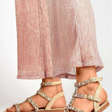 Eco-Friendly Elegance: Chic Suede Sandals for the Modern Woman - Très Elite