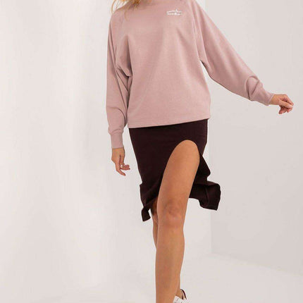 Eco-Friendly Elegance: Embroidered Organic Cotton Women's Sweatshirt - Très Elite