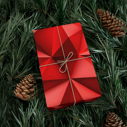 Eco-Friendly Elegance: Luxe Christmas Gift Wrap Set in Matte & Satin..