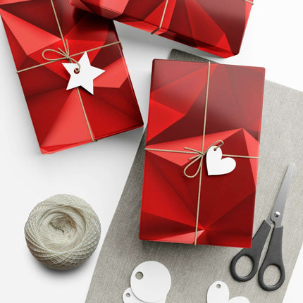 Eco-Friendly Elegance: Luxe Christmas Gift Wrap Set in Matte & Satin..