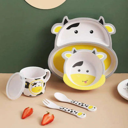 Eco-Friendly Fun: Adorable Bamboo Cups for Kids with Animal Designs - Très Elite