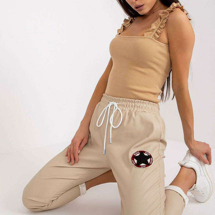 Eco Friendly High Rise Fashion Trousers for Women Stylish - Très Elite