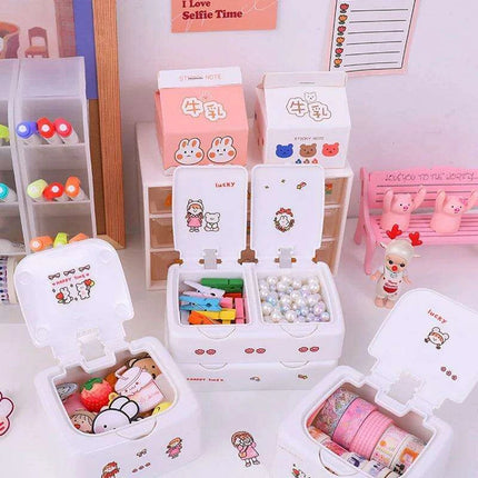 Eco-Friendly Korean-Inspired Jewelry Organizer with Glossy Finish - Très Elite