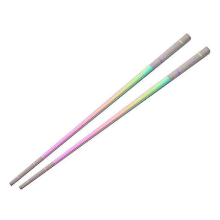 Eco-Friendly Reusable Stainless Steel Chopsticks for Asian Cuisine - Très Elite