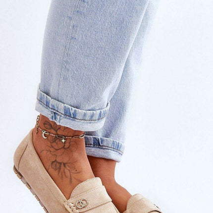 Eco-Friendly Rhinestone Moccasins 180116 - Très Elite