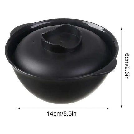 Eco-Friendly Wheat Straw Ramen Bowl with Lid - Versatile Kitchen Storage for Soups, Salads, and More - Très Elite