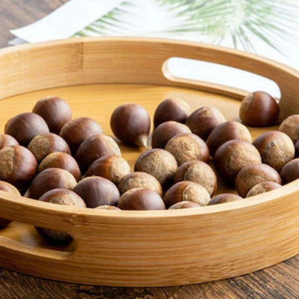 Eco-Friendly Wooden Tray Set for Tea Ceremonies - Versatile Serving Solution with Coasters - Très Elite