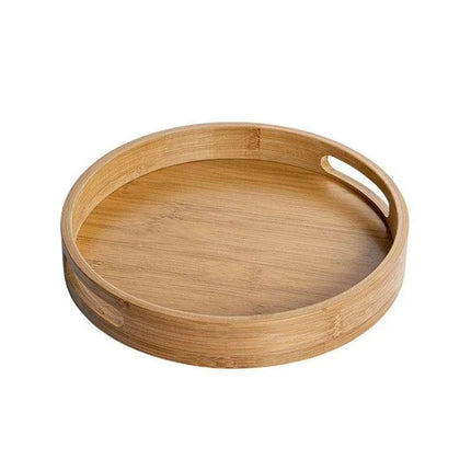 Eco-Friendly Wooden Tray Set for Tea Ceremonies - Versatile Serving Solution with Coasters..