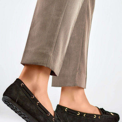 Eco-Suede Brown Moccasin PRIMO - Très Elite