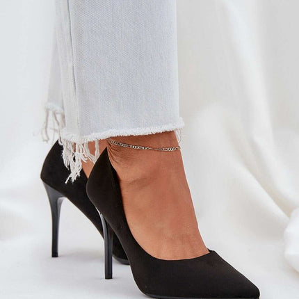Eco Suede Pointed Toe Pumps – Elegant, Timeless Comfort - Très Elite