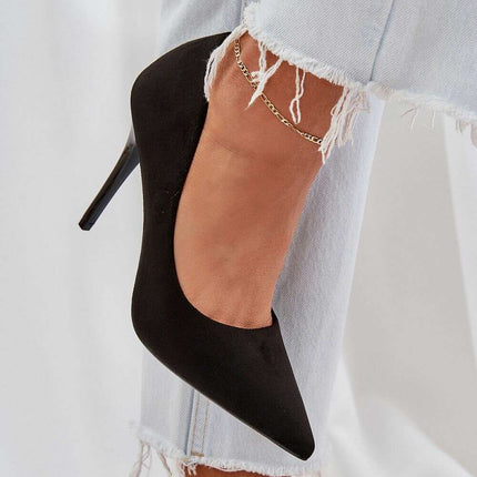 Eco Suede Pointed Toe Pumps – Elegant, Timeless Comfort - Très Elite