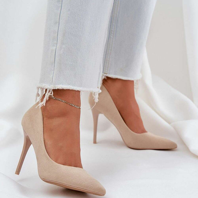 Eco Suede Pointed Toe Pumps – Elegant, Timeless Comfort