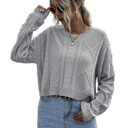 Effortless Chic: Cozy Loose Knit Sweater for Everyday Elegance - Très Elite