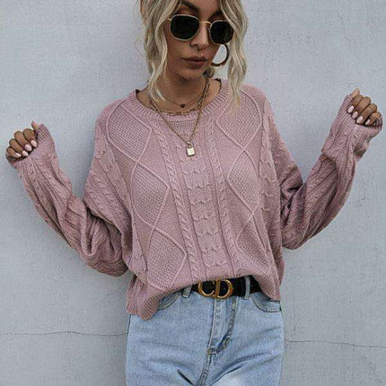 Effortless Chic: Cozy Loose Knit Sweater for Everyday Elegance