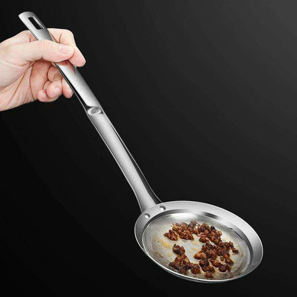 Effortless Cooking with Ergonomic Stainless Steel Skimmer Ladle