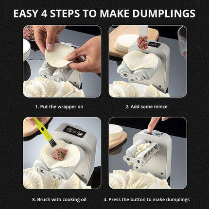 Effortless Dumpling Master: Streamlined Kitchen Appliance for Quick Dumpling Preparation - Très Elite