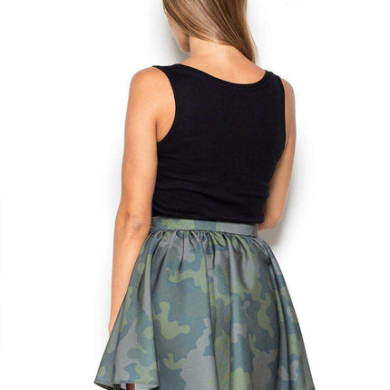 Effortless Elegance: Katrus Polyester Skirt for Stylish Comfort