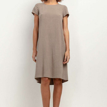 Effortless Elegance Linen Summer Dress - Très Elite
