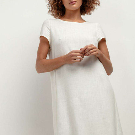 Effortless Elegance Linen Summer Dress - Très Elite