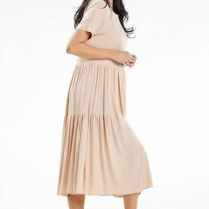 Effortless Elegance Midi Dress - Très Elite
