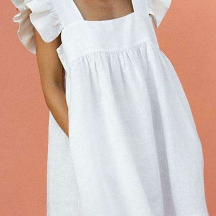 Effortless Elegance: Square Neck Skirt Set for Stylish Comfort