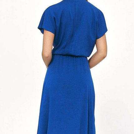 Effortless Elegance Viscose Wrap Dress For Summer Days - Très Elite