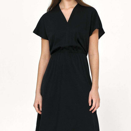 Effortless Elegance Viscose Wrap Dress For Summer Days