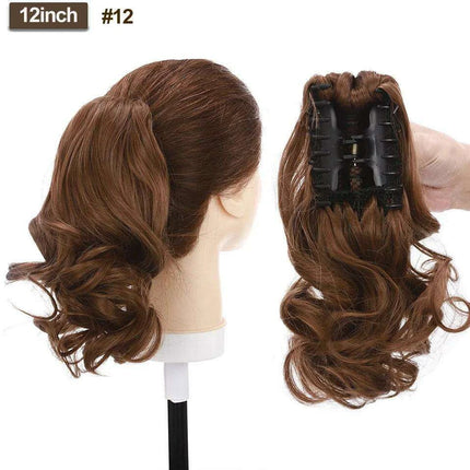 Effortless Glamour Long Wavy Clip-In Ponytail Extension for Instant Transformation - Très Elite