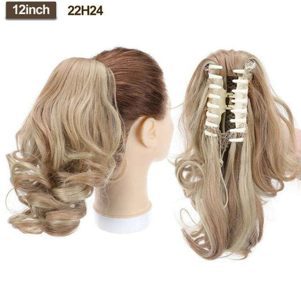 Effortless Glamour Long Wavy Clip-In Ponytail Extension for Instant Transformation - Très Elite