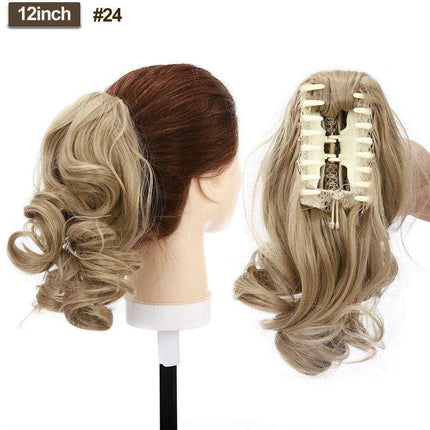 Effortless Glamour Long Wavy Clip-In Ponytail Extension for Instant Transformation - Très Elite