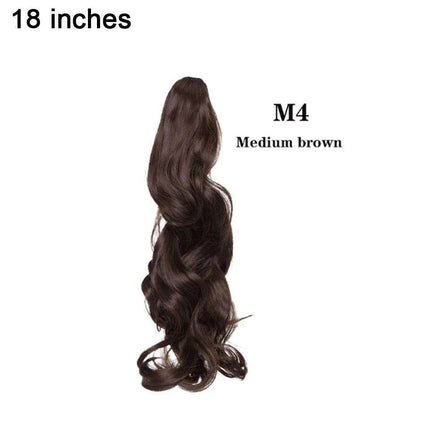 Effortless Glamour Long Wavy Clip-In Ponytail Extension for Instant Transformation - Très Elite