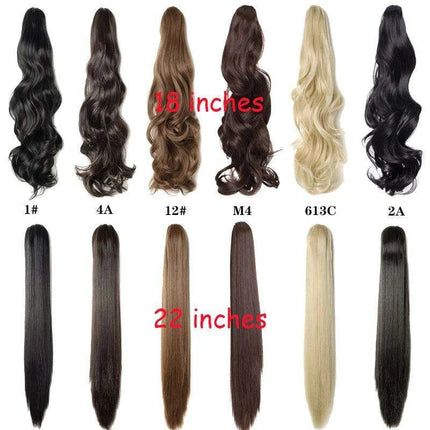 Effortless Glamour Long Wavy Clip-In Ponytail Extension for Instant Transformation - Très Elite