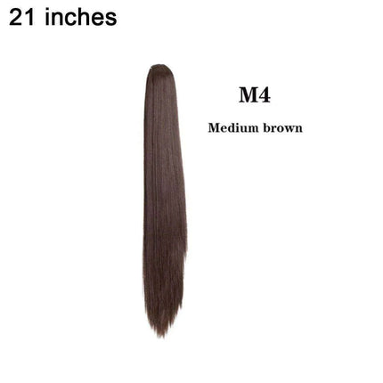Effortless Glamour Long Wavy Clip-In Ponytail Extension for Instant Transformation - Très Elite
