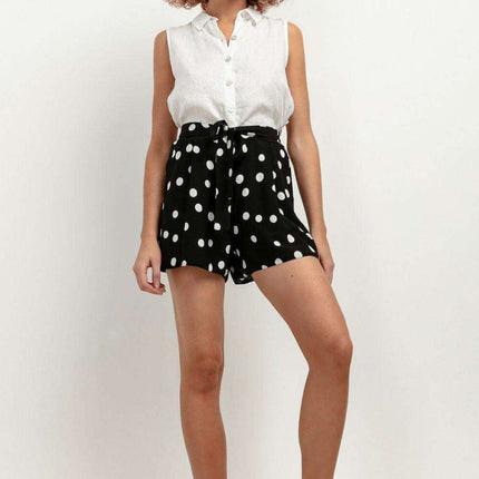 Effortless Summer Viscose Patterned Shorts - Très Elite