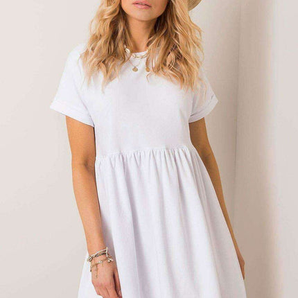 Effortlessly Chic Cotton Midi Dress For Everyday Wear - Très Elite