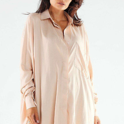 Effortlessly Chic Oversized Long Sleeve Awama Top