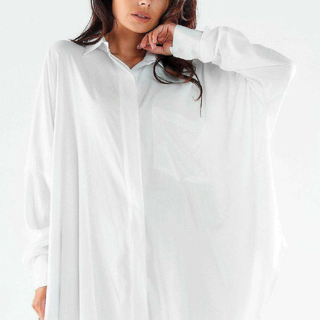 Effortlessly Chic Oversized Long Sleeve Awama Top