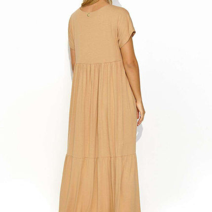 Effortlessly Chic V-Neck Maxi Dress for Casual Style - Très Elite