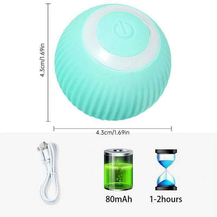 Electric Interactive Rolling Ball Toy for Cats - Endless Playtime Adventure - Très Elite