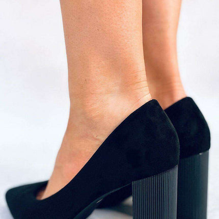 Elegance Block Heel Pumps - Model 176094 - Très Elite