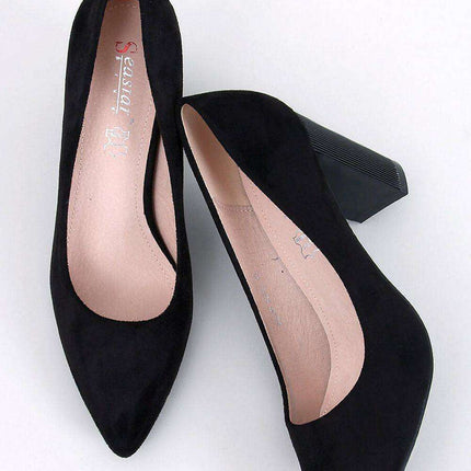 Elegance Block Heel Pumps - Model 176094 - Très Elite