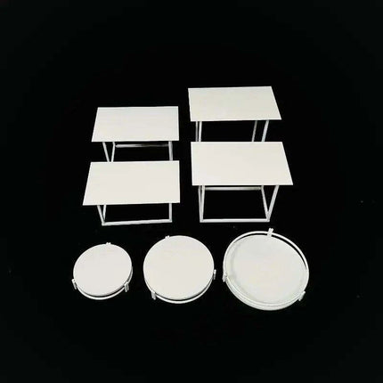 Elegant 10-Piece Dessert Display Set for Stylish Celebrations - Très Elite