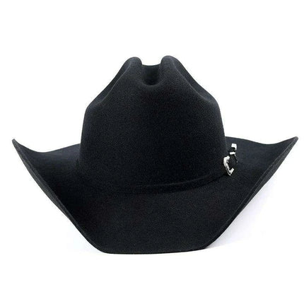 Elegant 100% Wool Cowboy Fedora Hat - XL Size with Unique Raw Edge Brim & Luxurious Satin Lining - Très Elite