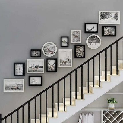 Elegant 15-Piece Modern Wall Frame Set for Stylish Home Decor..
